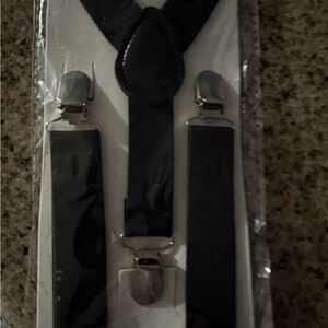 Classic Black Kids Suspenders